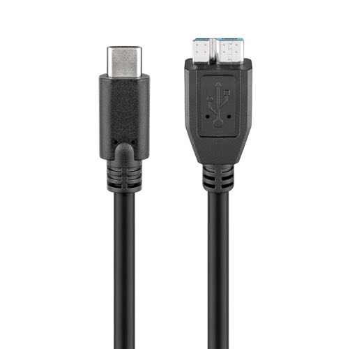 Sag hud Forstyrre Goobay - High Speed kabel (3.1 USB-C / 3.0 USB Micro-B) (Han-Han) (Sort) -  1,0 m