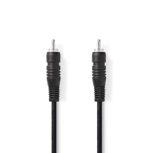 Billede af Nedis - Coaxial digital/audio (1xRCA) (Han-Han) (Sort) - 2,0 m