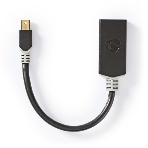 Nedis - Mini DisplayPort 1.4 til HDMI adapter (Han-Udg) (Anthracite) - 8K@60Hz - 0,2 m
