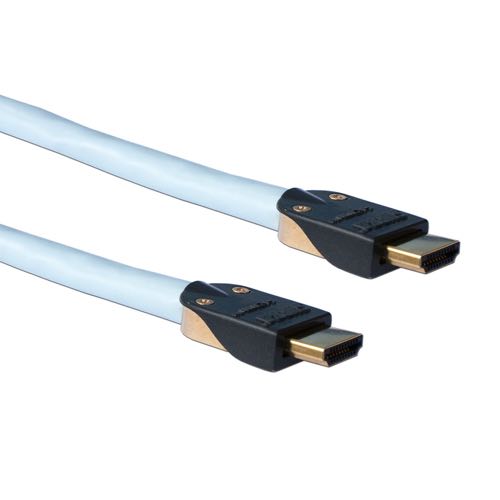 Billede af Supra - 2.1 HDR High Speed HDMI kabel (Han-Han) (Grå/Guld) - 8K@60Hz - 2,0 m