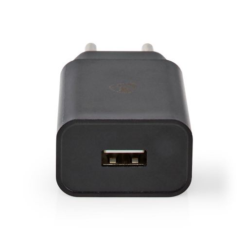 Billede af Nedis - USB-A lader 2.4A (12W) (Han-Han) (Sort) - 0,1 m