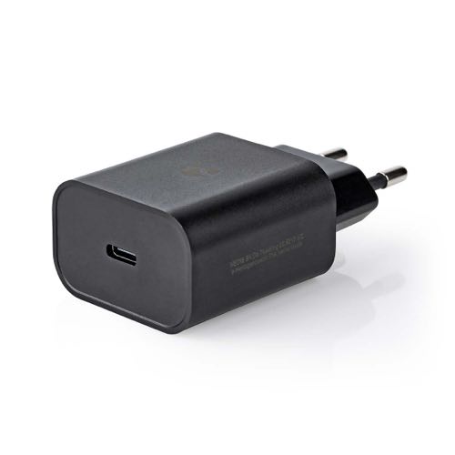 Se Nedis - USB-C lader 1.67A/2.22A/3.0A (15/20 W) (Han-Han) (Sort) - 0,1 m hos AV-ZHOP.dk