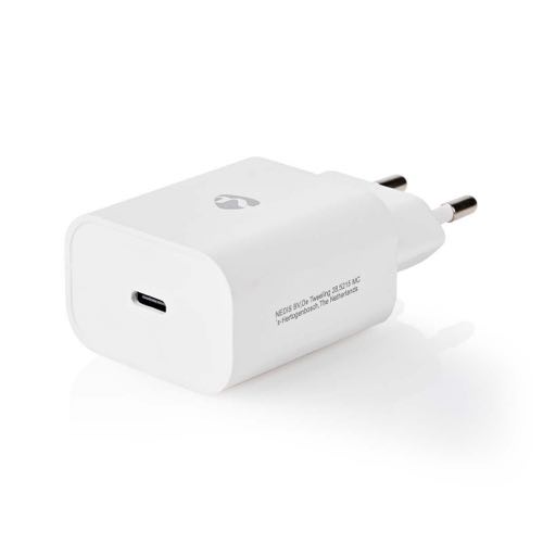 Se Nedis - USB-C lader 1.67A/2.22A/3.0A (15/20 W) (Han-Han) (Hvid) - 0,1 m hos AV-ZHOP.dk