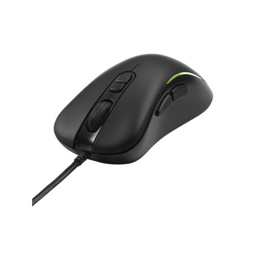 Deltaco - Gaming mus med ledning, 7 knapper med scroll - (RGB-