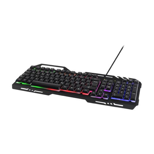 Billede af Deltaco - Kablet Gaming tastatur m/RGB belysning (Membran) - nordisk layout (Sort)