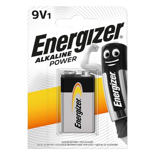 Se Energizer - 9V - 1 stk - Batteri Power hos AV-ZHOP.dk