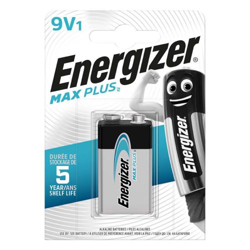 Billede af Energizer - 9V - 1 stk - Batteri Max Plus