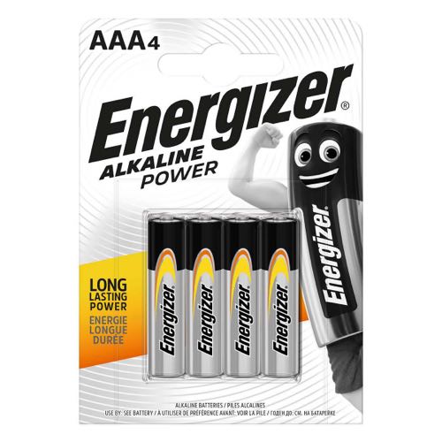 Se Energizer - AAA - 4 stk - Alkaline Power (1.5V) hos AV-ZHOP.dk