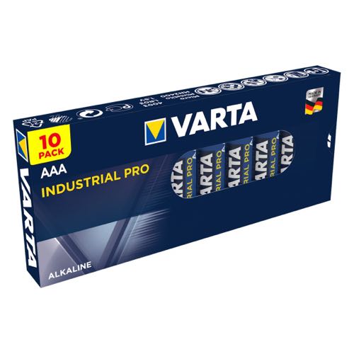 Billede af Varta - AAA - 10 stk - Alkaline Industrial (1.5V)