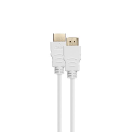 DELTACO High-Speed HDMI-kabel, 10m, Ethernet, 4K UHD, vit - Elgiganten