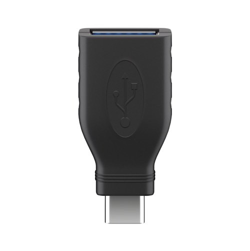 Billede af USB-C til USB A OTG SuperSpeed adapter 3.0 (han/hun) (Sort) - 0,1 m - Goobay