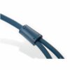 Phone kabel double skærmet (Stereo) (2xRCA) (Han-Han) (Blå) - 0,5 m - Clicktronic (Casual) - Image 3