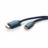 HDMI til Mini-HDMI adapter kabel (4K@30Hz) (Blå) - 2,0 m - Clicktronic