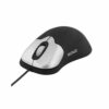 Deltaco - optisk mus med ledning, 2 knapper med scroll (Sort) (800 dpi)