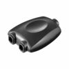 Toslink 1-to-2 adapter (hun/hun) (Sort) - 0,1 m - Goobay