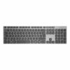 Trådløst tastatur i aluminium - nordisk layout (Grå)  - Deltaco - Image 2