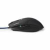 Gaming mus - optisk - 6 knapper m/ledning (Sort) (1600 dpi) - Nedis - Image 2