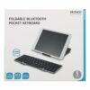 Bluetooth tastatur - nordisk layout - fold-sammen - USB (Sort)  - Deltaco - Image 5