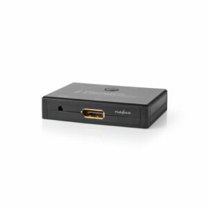 DisplayPort Splitter (2x DisplayPort Indg. / 2x DisplayPort Udg.) (4K@60Hz) (Sort) - Nedis