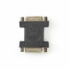 DVI-I 24+5 / DVI-I 24+5 adapter (hun/hun) (Sort) - 0,1 m - Nedis
