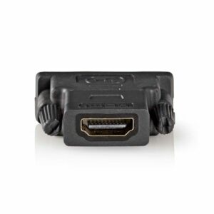 HDMI til DVI-D 24+1 adapter (hun/han) (2560×1600@60Hz)  (Anthracite) - 0,10 m - Nedis