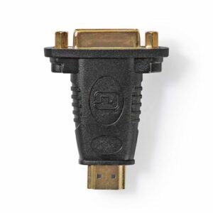 HDMI til DVI-D 24+1 adapter (han/hun) (2560×1600@60Hz)  (Sort) - 0,10 m - Nedis