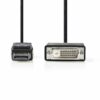 DisplayPort 1.2 til  DVI-D (24+1)  (Han-Han) (Sort) - 2,0 m - Image 2