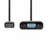 HDMI til VGA adapter (han/hun) (1080p@60 Hz)  (Sort) - 0,20 m - Nedis - Image 2