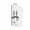 Premium Phone/RCA kabel (Mono) (1xRCA) (Han-Han) (Metal/Anthracite) - 2,0 m - Nedis - Image 5