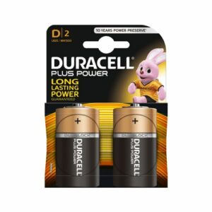 Duracell - D - 2 stk - Plus Power (Mono)