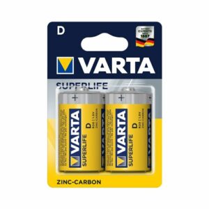 D batteri - 2 stk - Superlife (Mono) - Varta