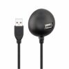 USB-A Hub (USB-A / 1xUSB-A 2.0) (Han-Hun) (Sort) - 1,5 m - Goobay - Image 2