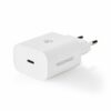 Nedis - USB-C lader 1.5 A/2.0A/2.5A/3.0 A (30 W)  (Han-Han) (Hvid)