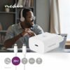 Nedis - USB-C oplader sæt (Apple Lightning) (3A/20W) (Han-Han) (Hvid) - 1,0 m - Image 2